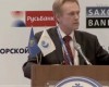 Here's a picture of Michael where he was recently speaking at the 8th Annual Russian International Banking Conference.